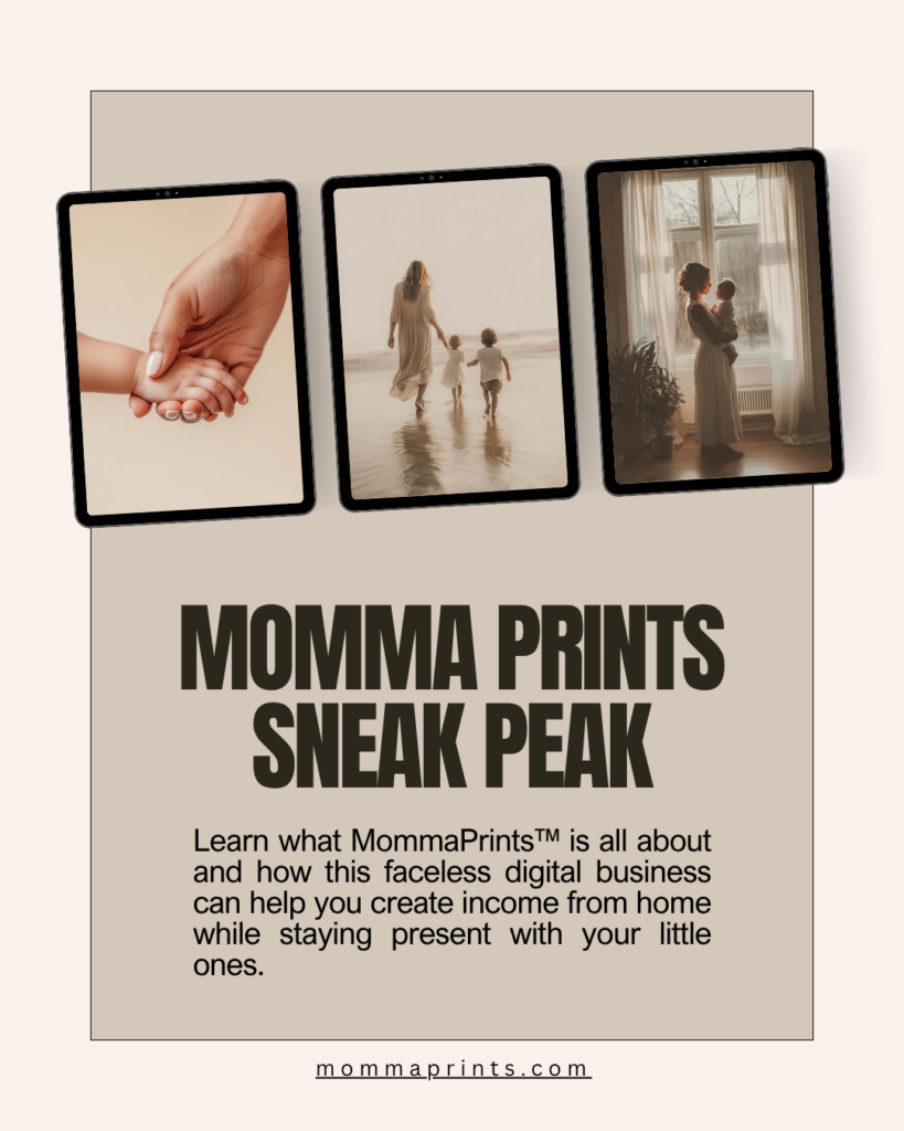 MOMMA PRINTS SNEAK PEAK
