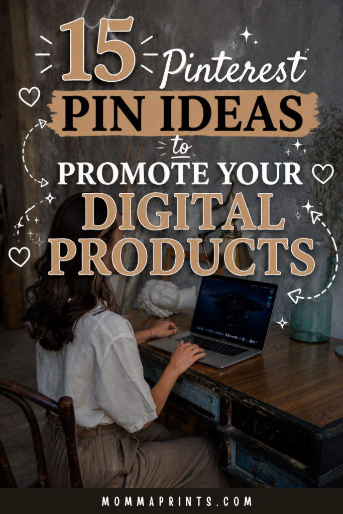 15 Pinterest Pin Ideas to Promote Your Digital Products