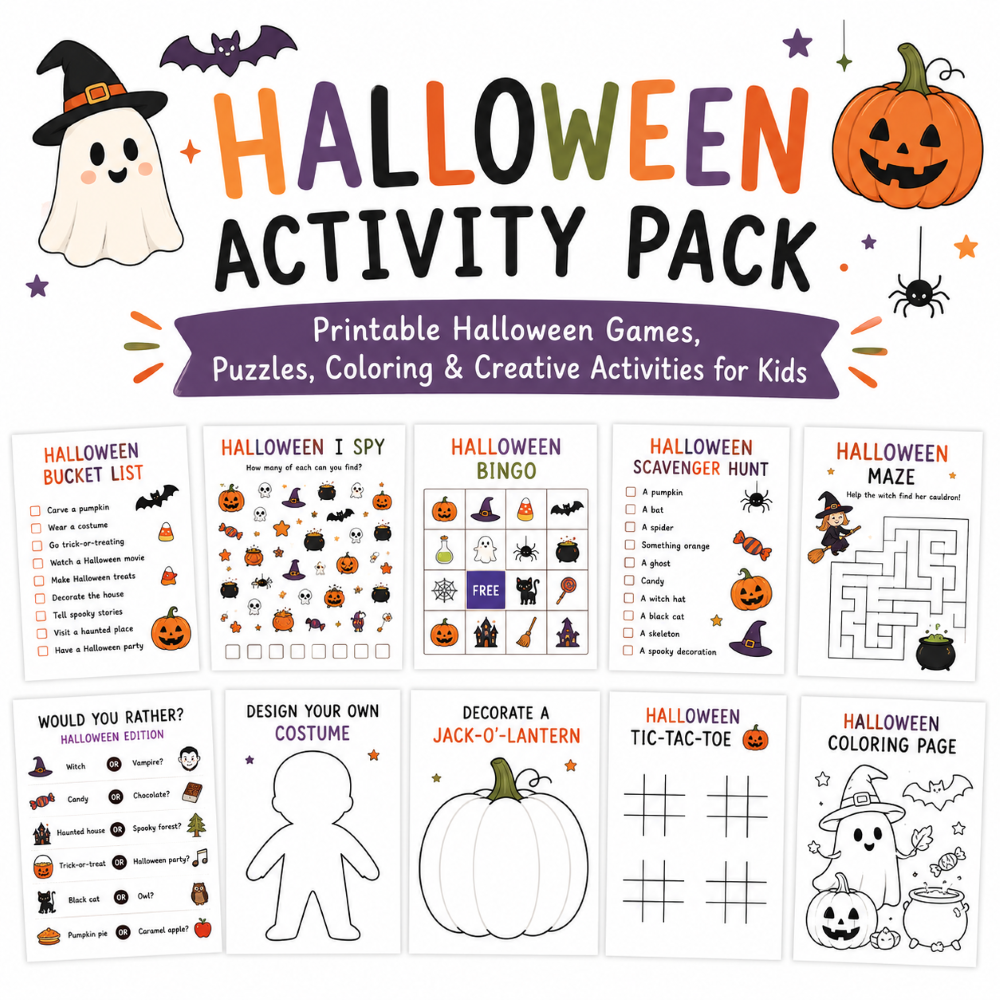 Halloween Activity Pack
