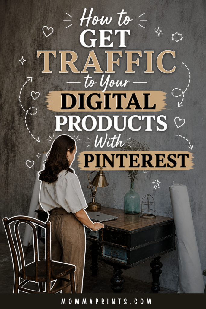 How to Get Traffic to Your Digital Products With Pinterest How to Get Traffic to Your Digital Products With Pinterest