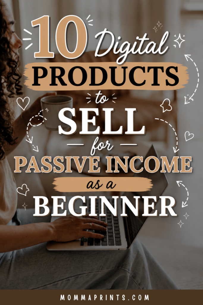10 Digital Products to Sell for Passive Income as a Beginner