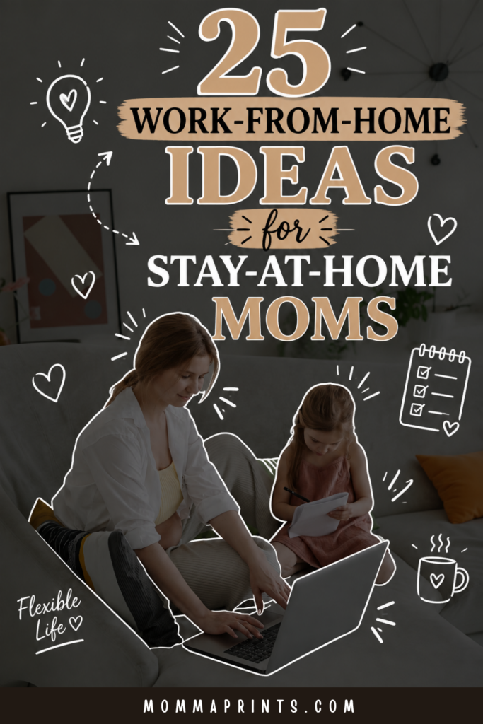 25 Work-From-Home Ideas for Stay-at-Home Moms 25 Work-From-Home Ideas for Stay-at-Home Moms