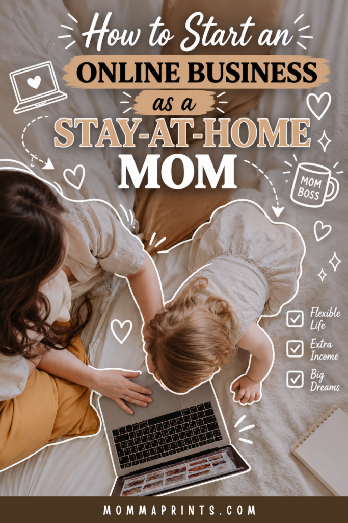 How to Start an Online Business as a Stay-at-Home Mom